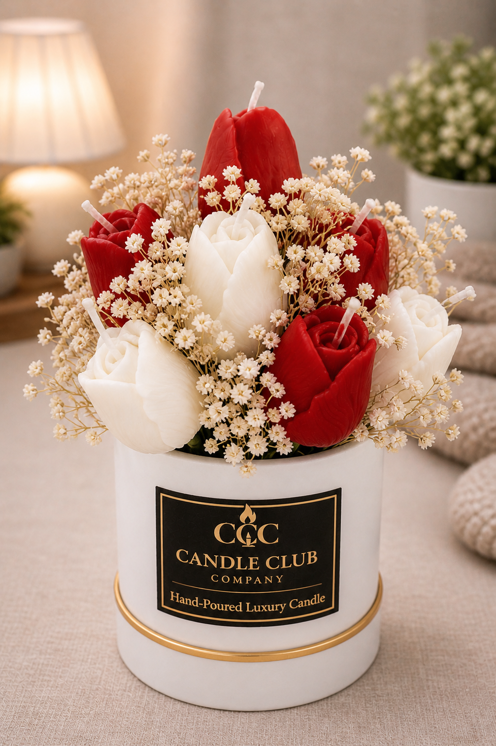 Tulip Candle Bouquet