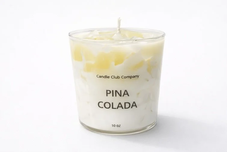 Piña Colada Soy Candle – Coconut & Pineapple | Handmade in Connecticut