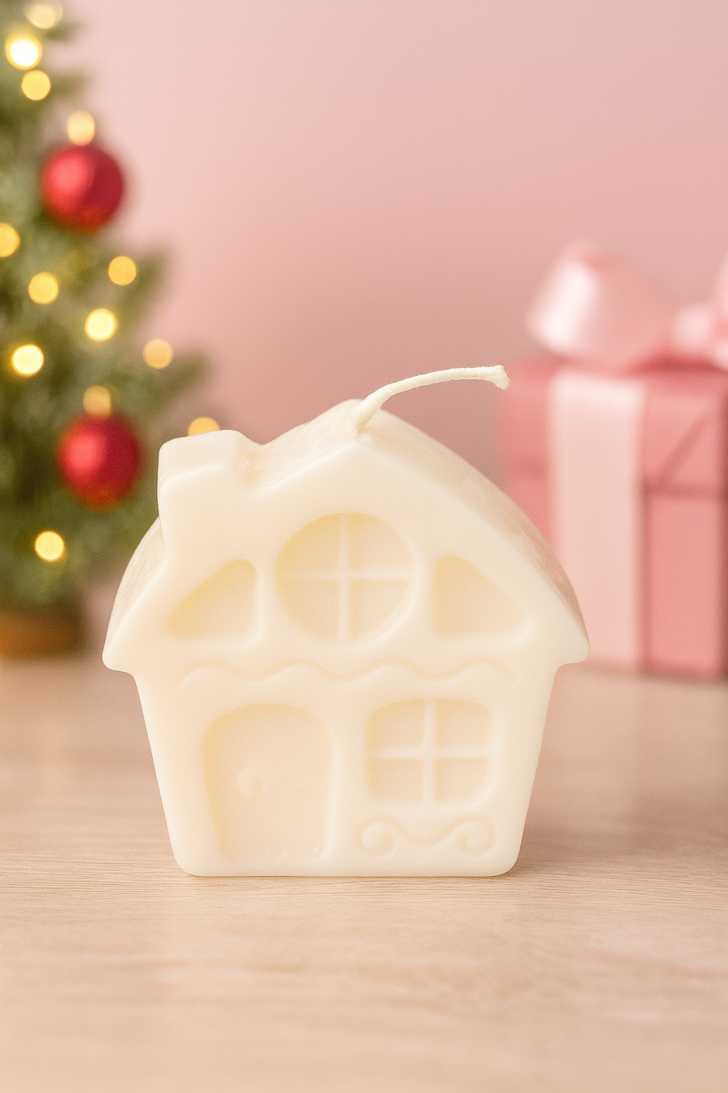 “Winter cottage soy candle — handcrafted Christmas décor by Candle Club Company USA