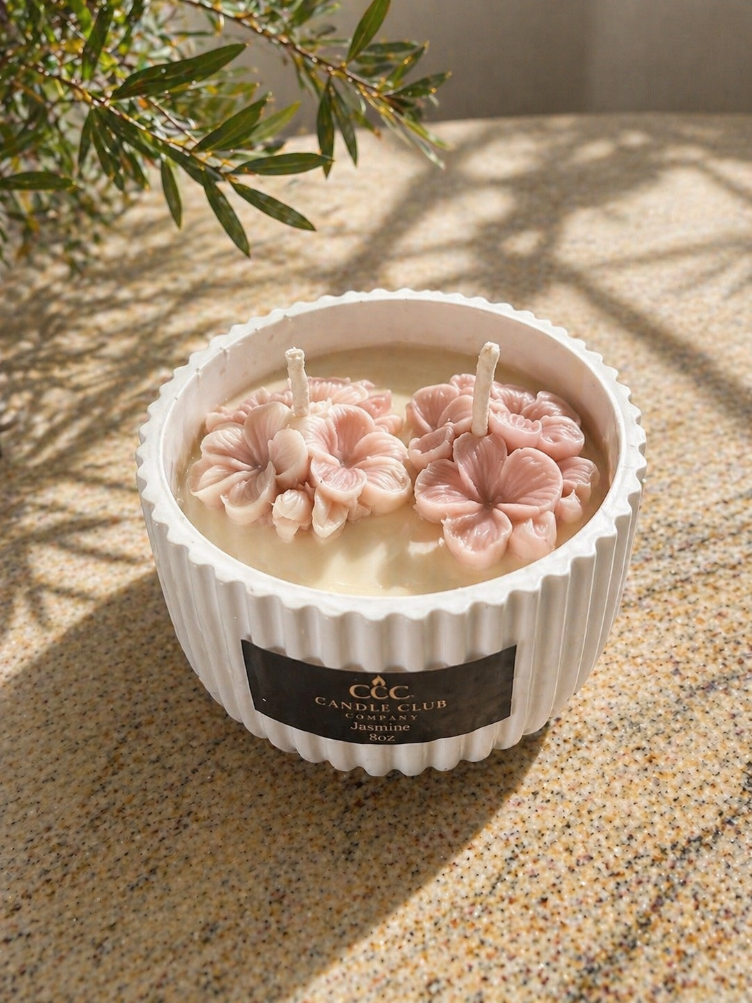 Luxury Floral Duo Candle