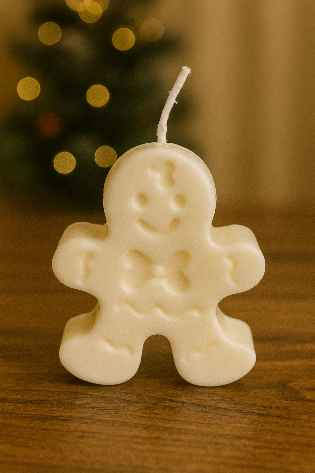 “Christmas gingerbread soy candle — handcrafted holiday candle by Candle Club Company USA”
