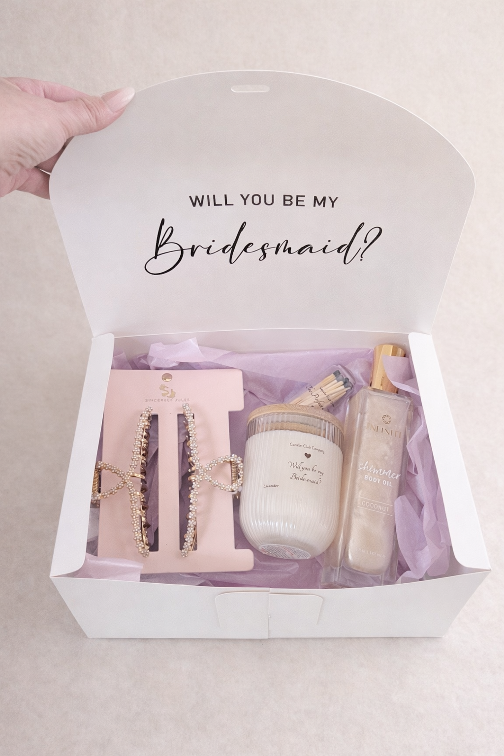 Bridesmaid Proposal Gift Box – Curated Bridal Keepsake