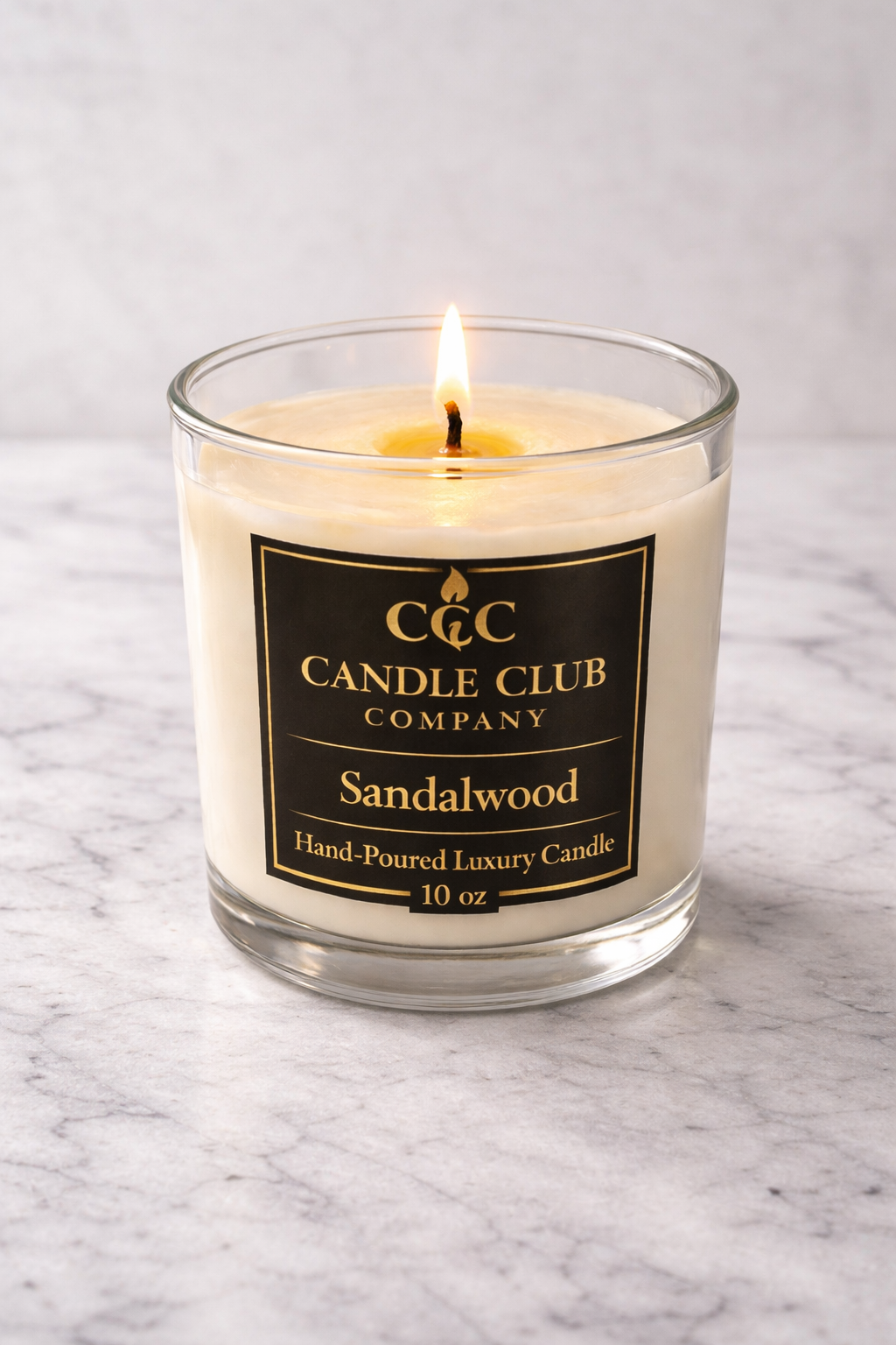 Luxury 10 oz Soy Candle – Hand-Poured in Connecticut