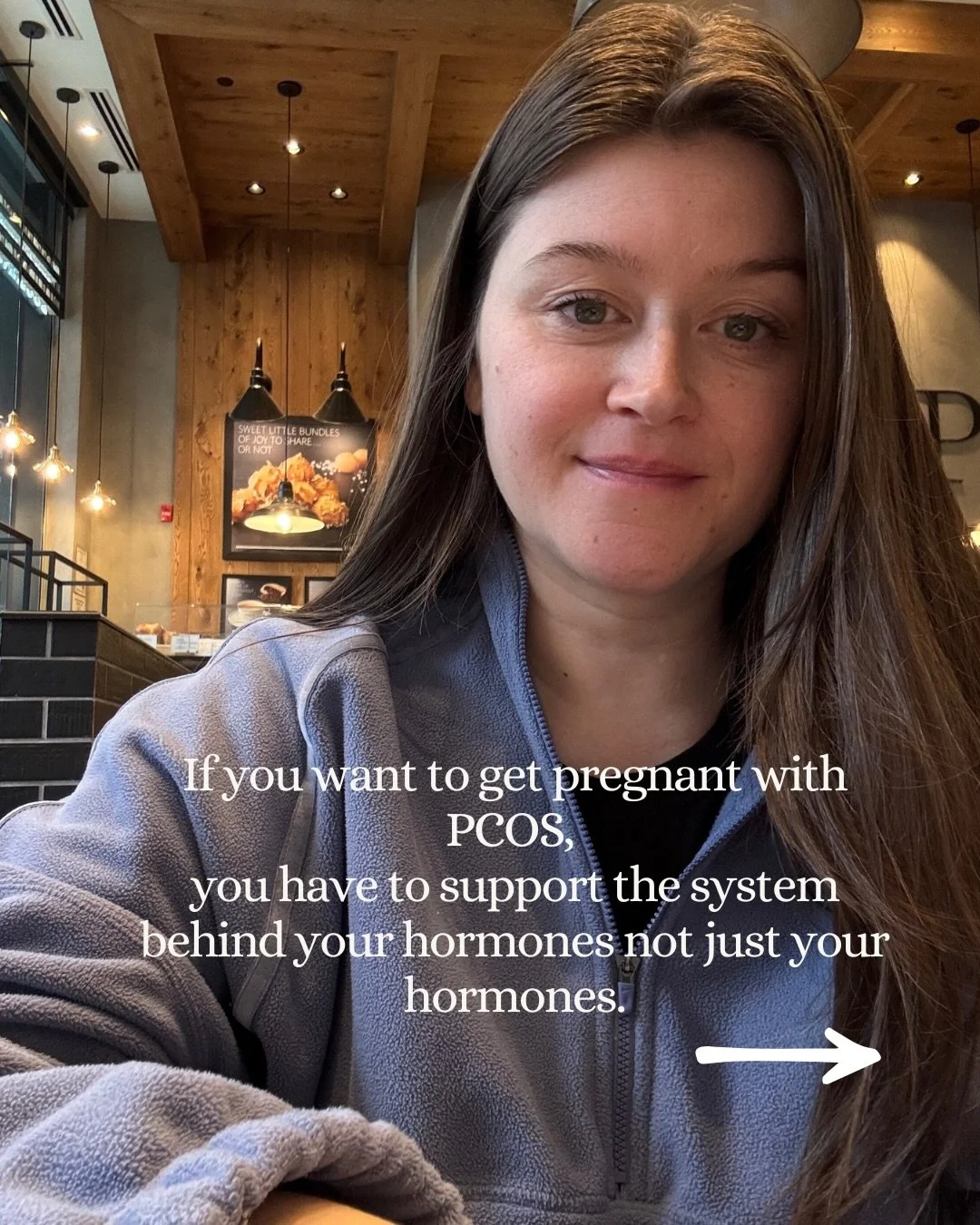 Trying to get pregnant with PCOS can feel confusing. 

If you&rsquo;re focused on tracking your cycle and hormones then its important to do the foundational work that will help with regulating your cycles and hormone optimization 

Comment&nbsp;FERTI