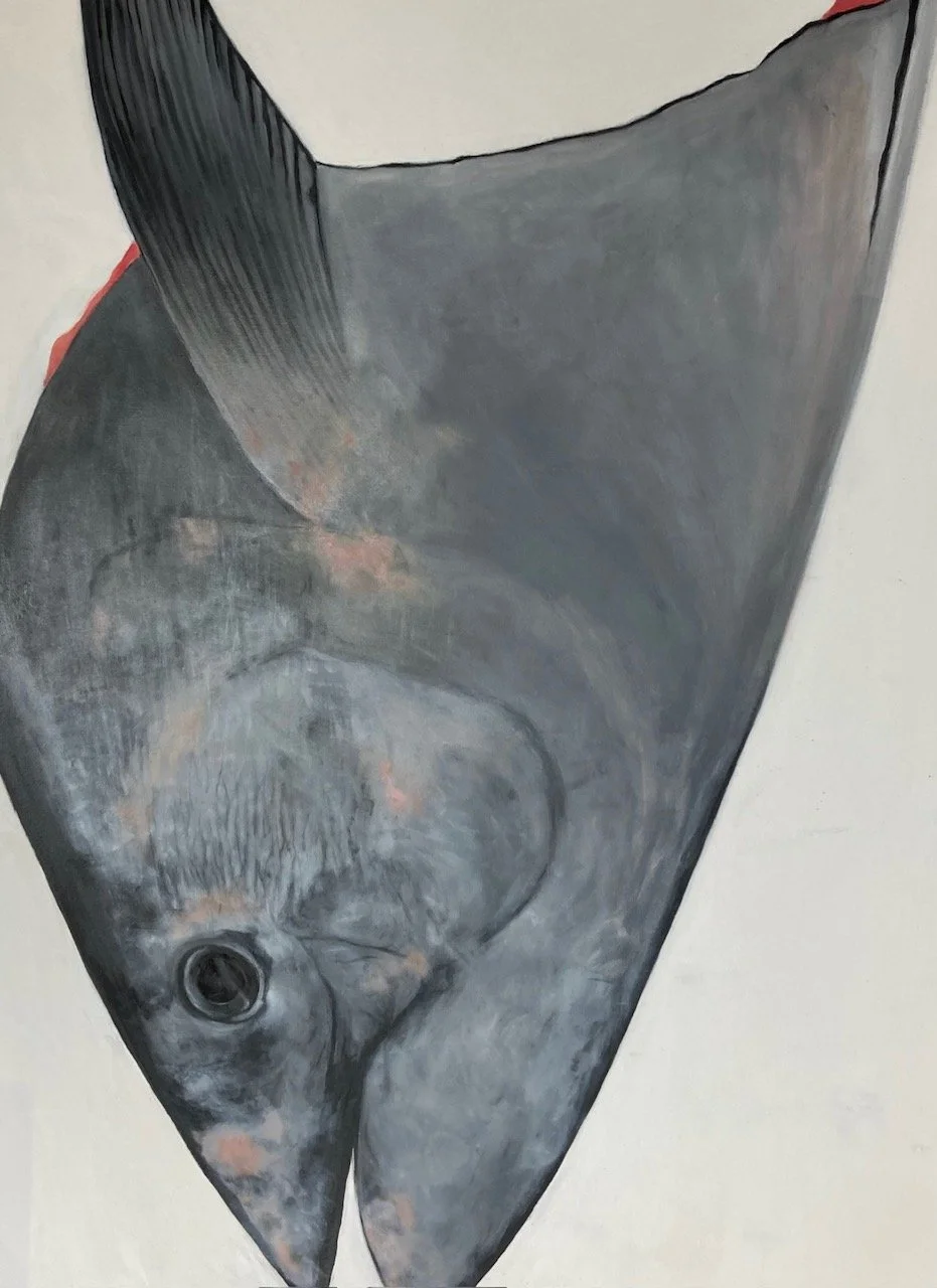 Head #3 
London, 2023. 
Oil on canvas 
6.5 ft x 5 ft