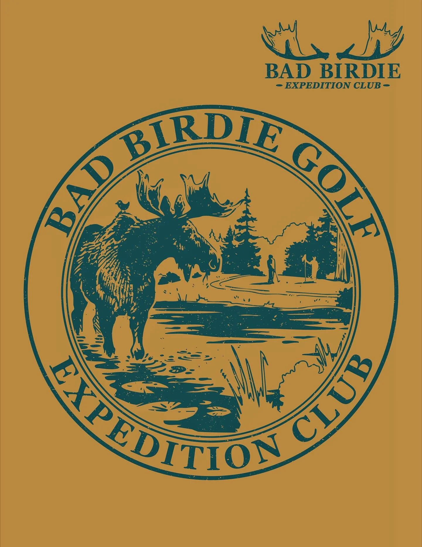 🏌️The graphics I did for the @badbirdiegolf x @micahmorrisgolf fall collab just dropped!! 🔥🔥 It was a great project and a fun challenge to put a classic outdoor spin on golf! #alwaysdrawing #golf
