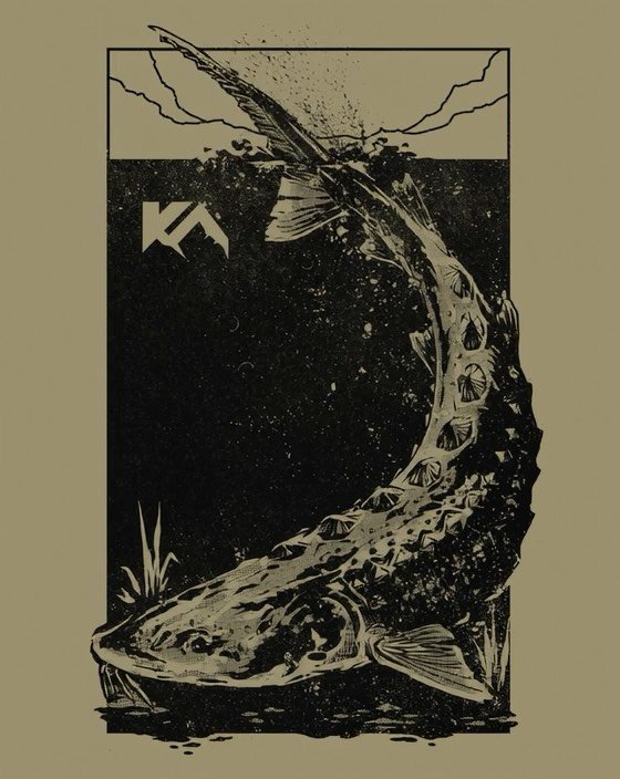 I had the opportunity to draw this awesome Snake River Sturgeon for a very cool company @killgoreadventures a while back. It was great working with Kurt to create this unique design! #snakeriver #hellscanyon #sturgeon