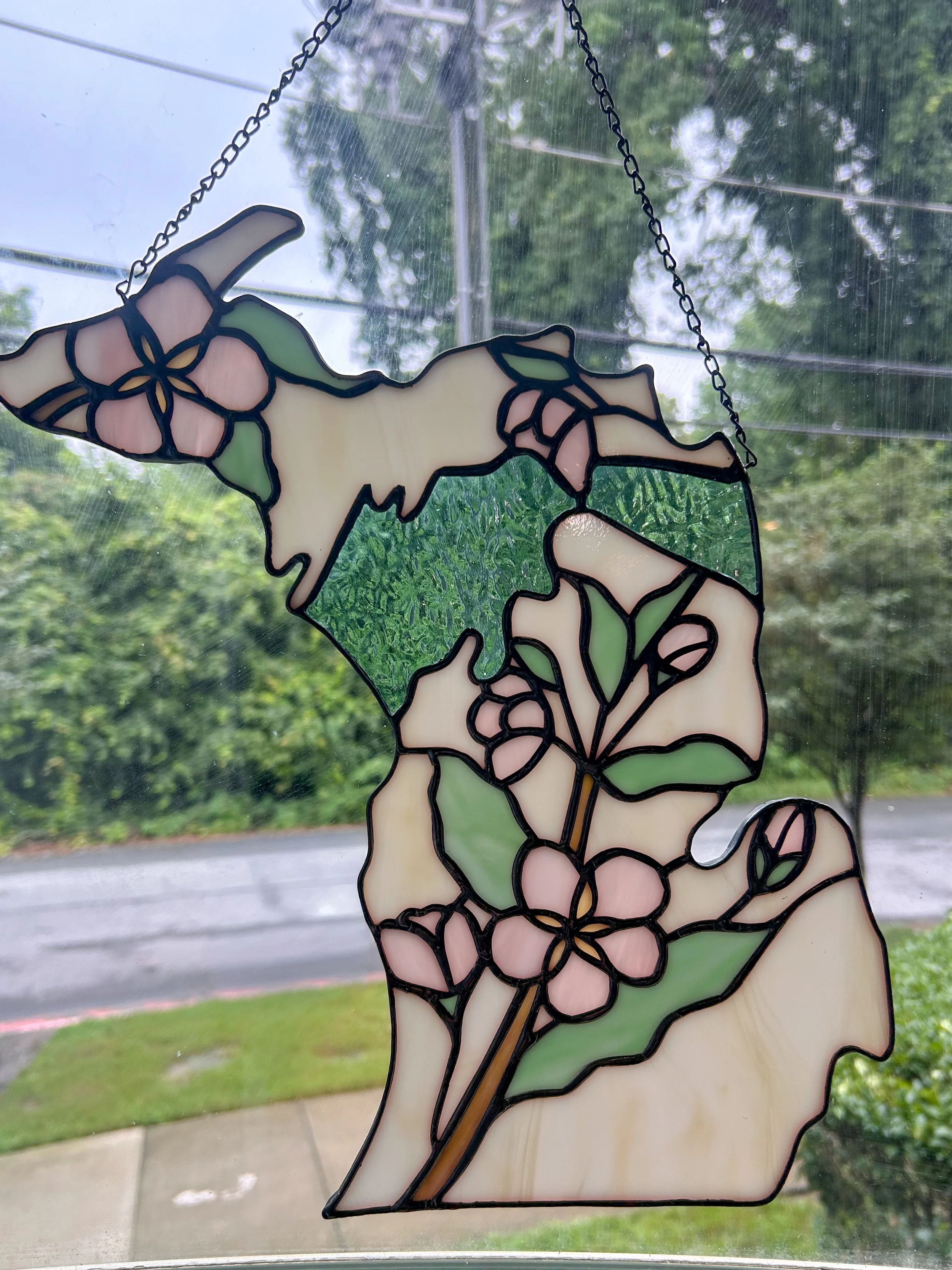 Michigan Apple Blossom Panel