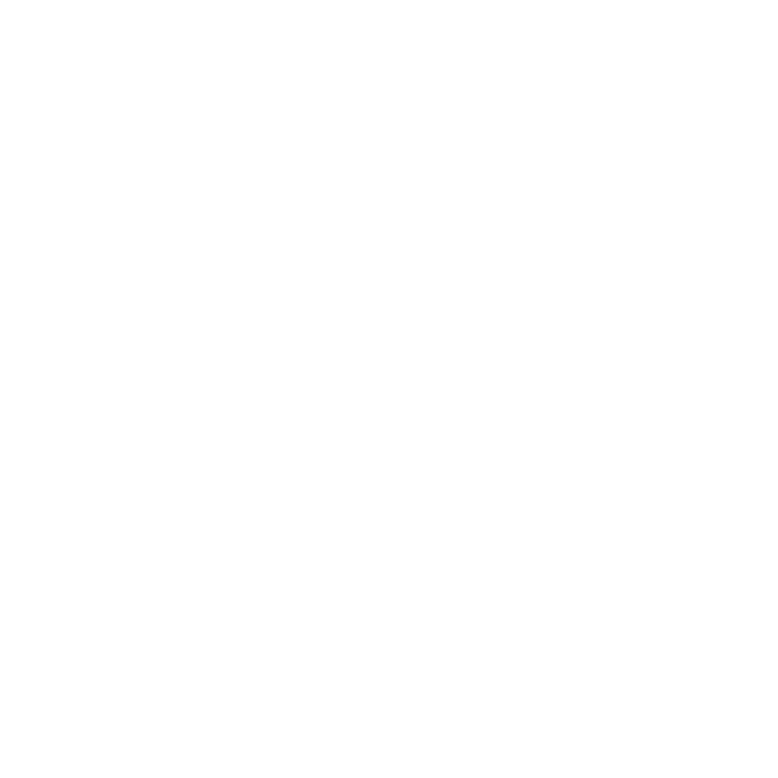 Black background with a white stylized jet or arrow in the center.