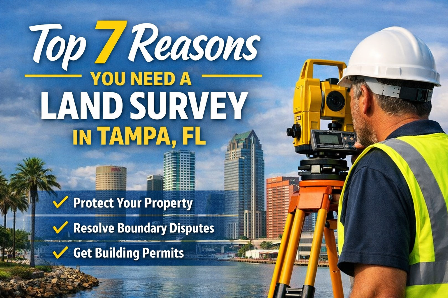 Top 7 Reasons You Need a Land Survey in Tampa