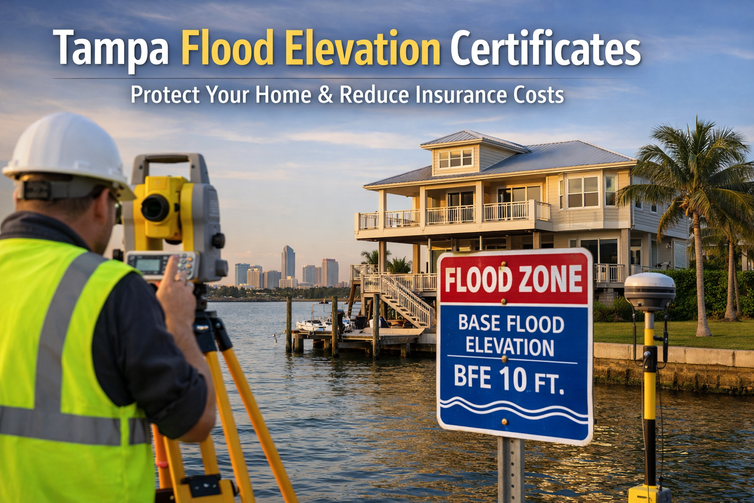 Tampa Flood Elevation Certificates: Protect Your Home &amp; Reduce Insurance Costs