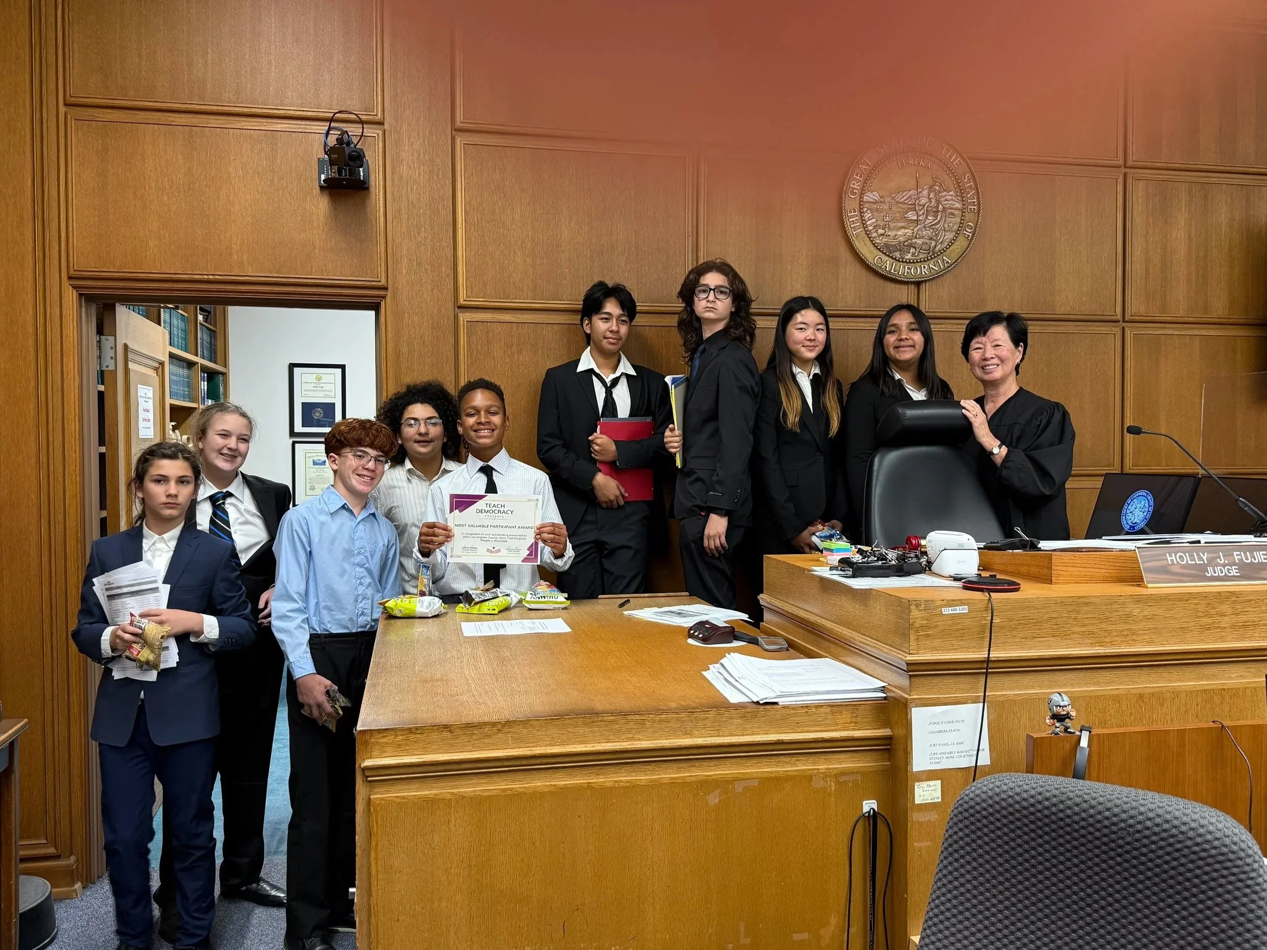 Mock Trial-- 8th Grade History