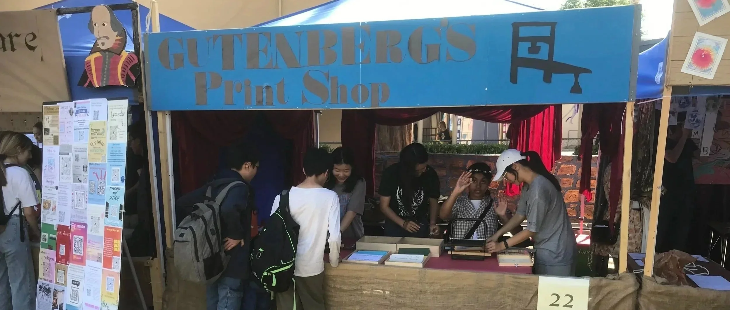 Renaissance Faire Student Run Boothe