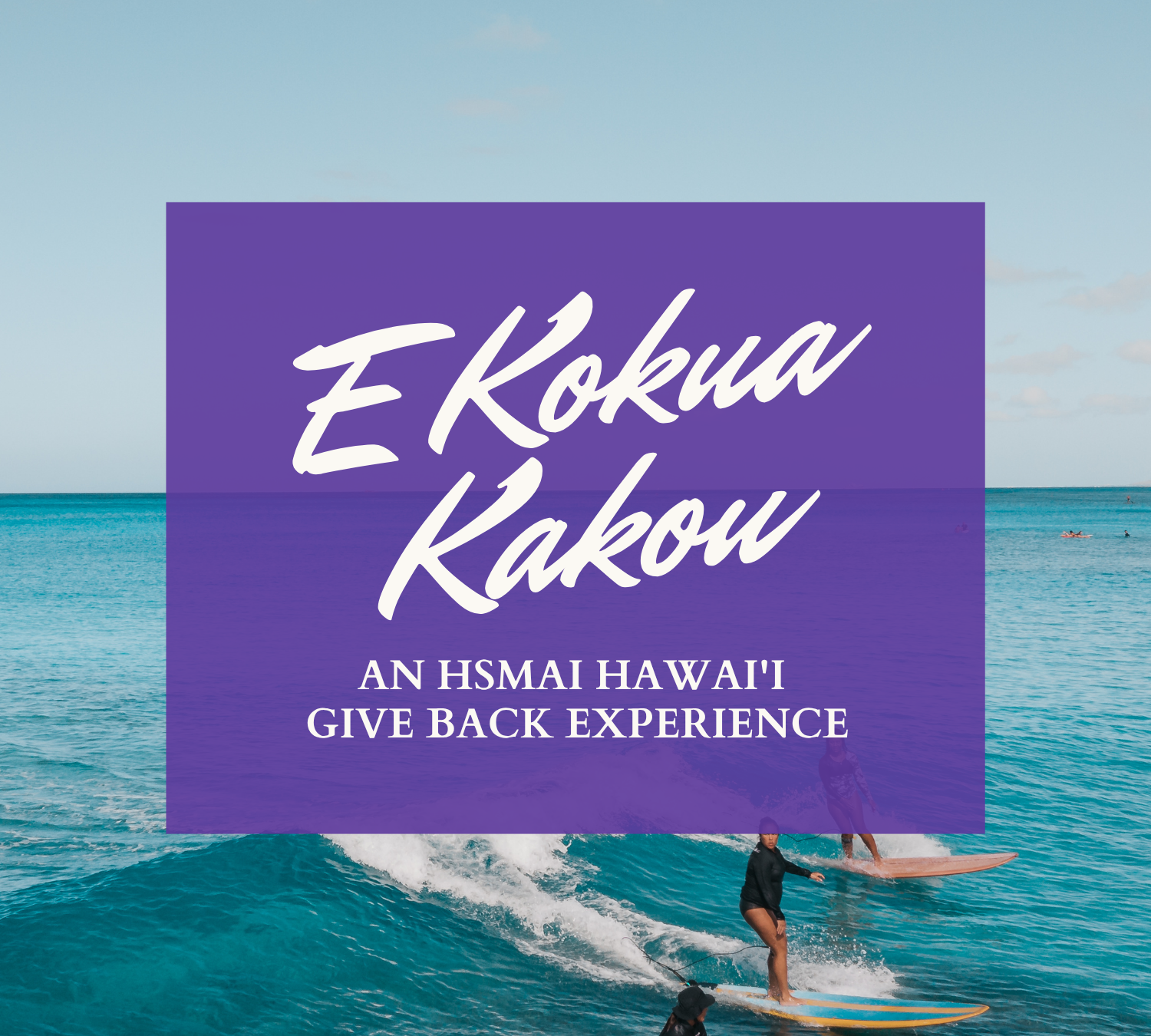 HSMAI Hawai'i Give Back Event