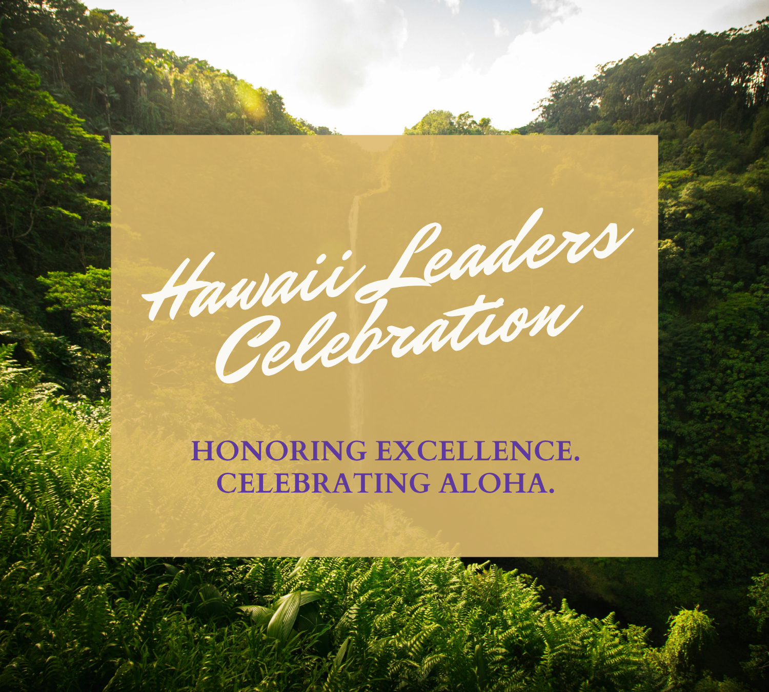Hawai'i Leaders Celebration