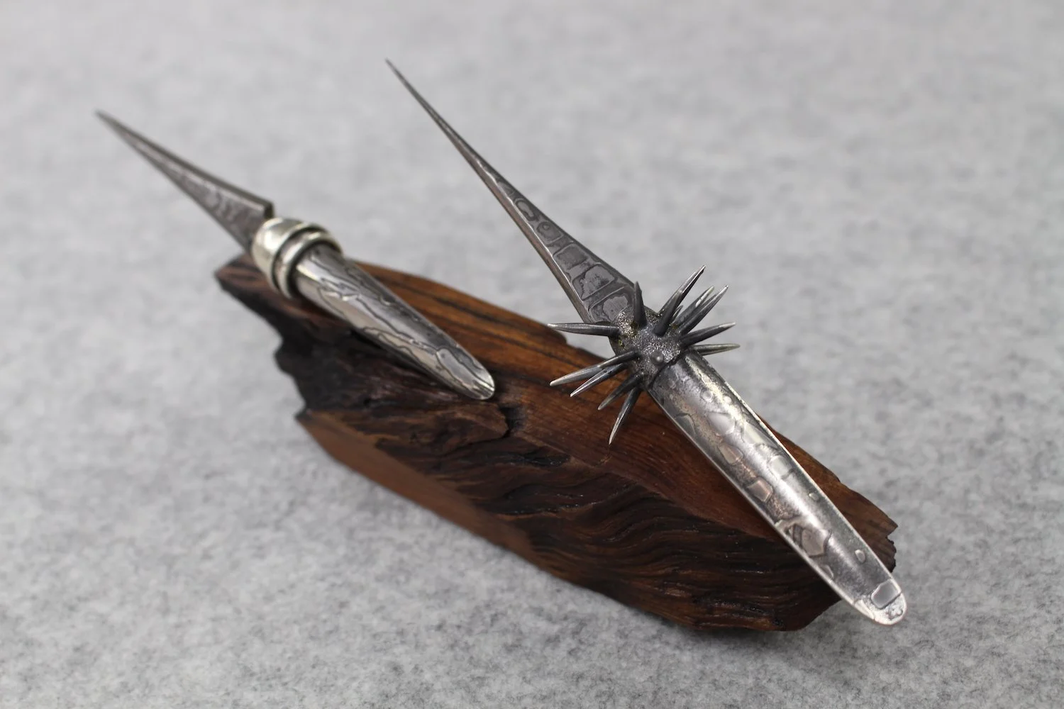 Little sword by Chantal Gilbert. Hand forged blades for SHE BLADES, international platform for women knife makers