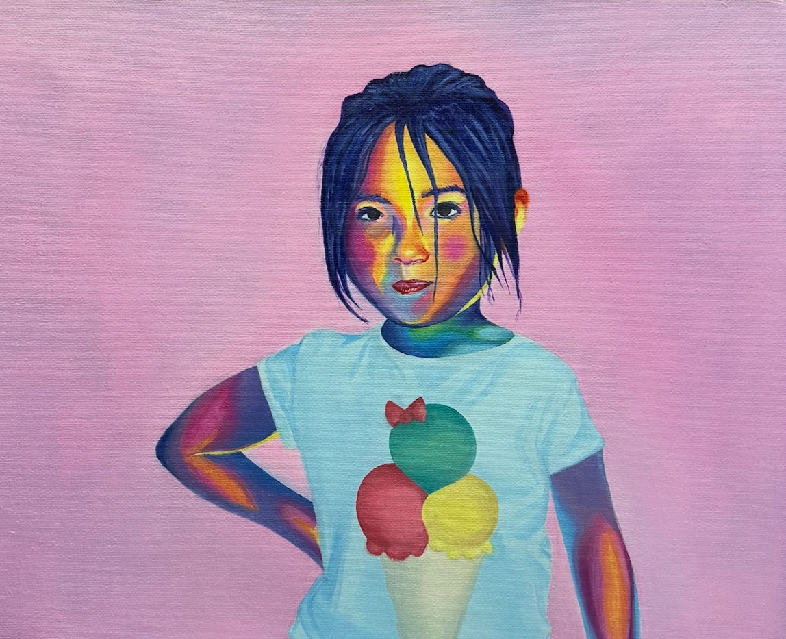 Maddie, water-mixable oil paint (2026)