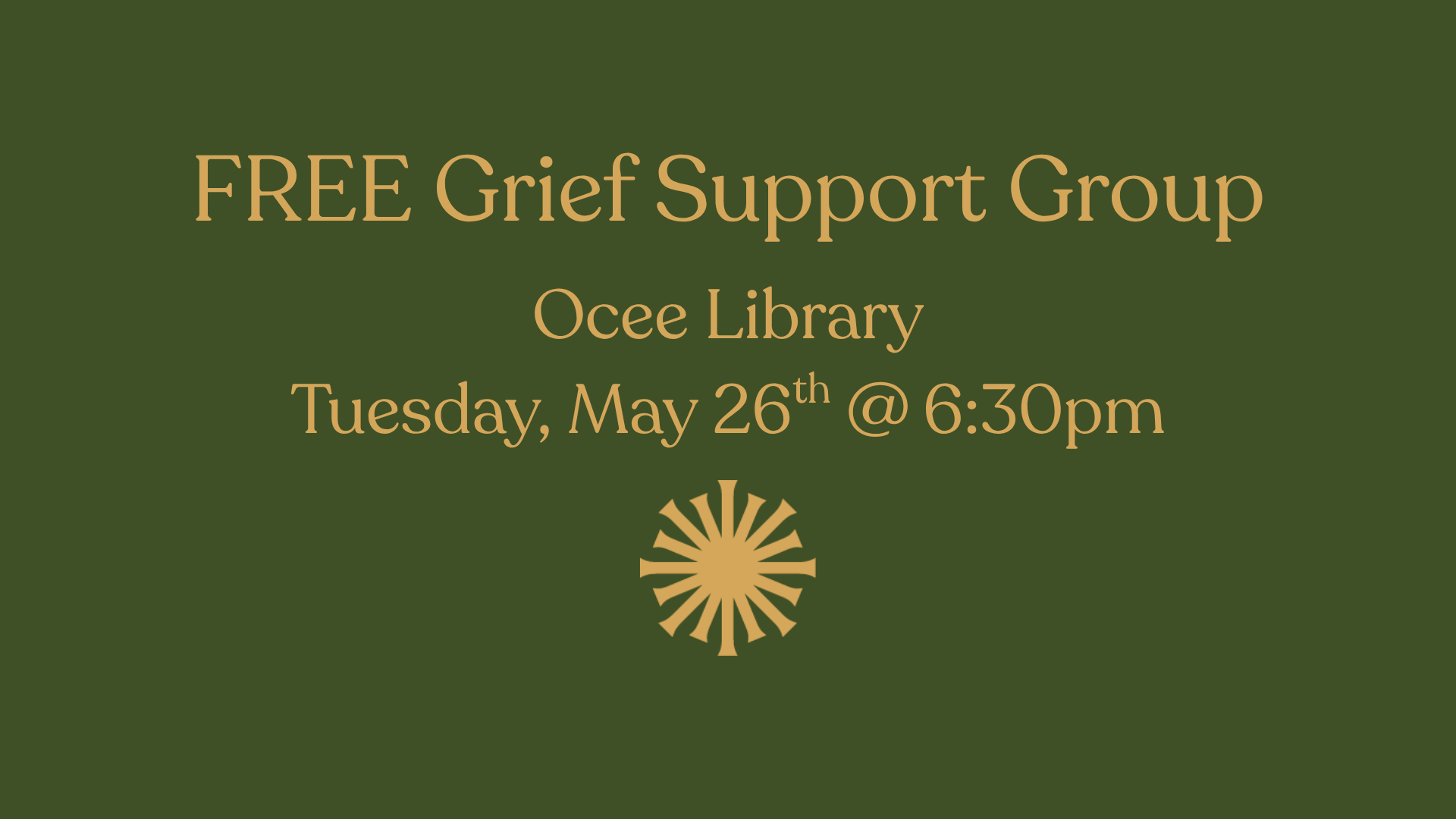 FREE Grief Support Group