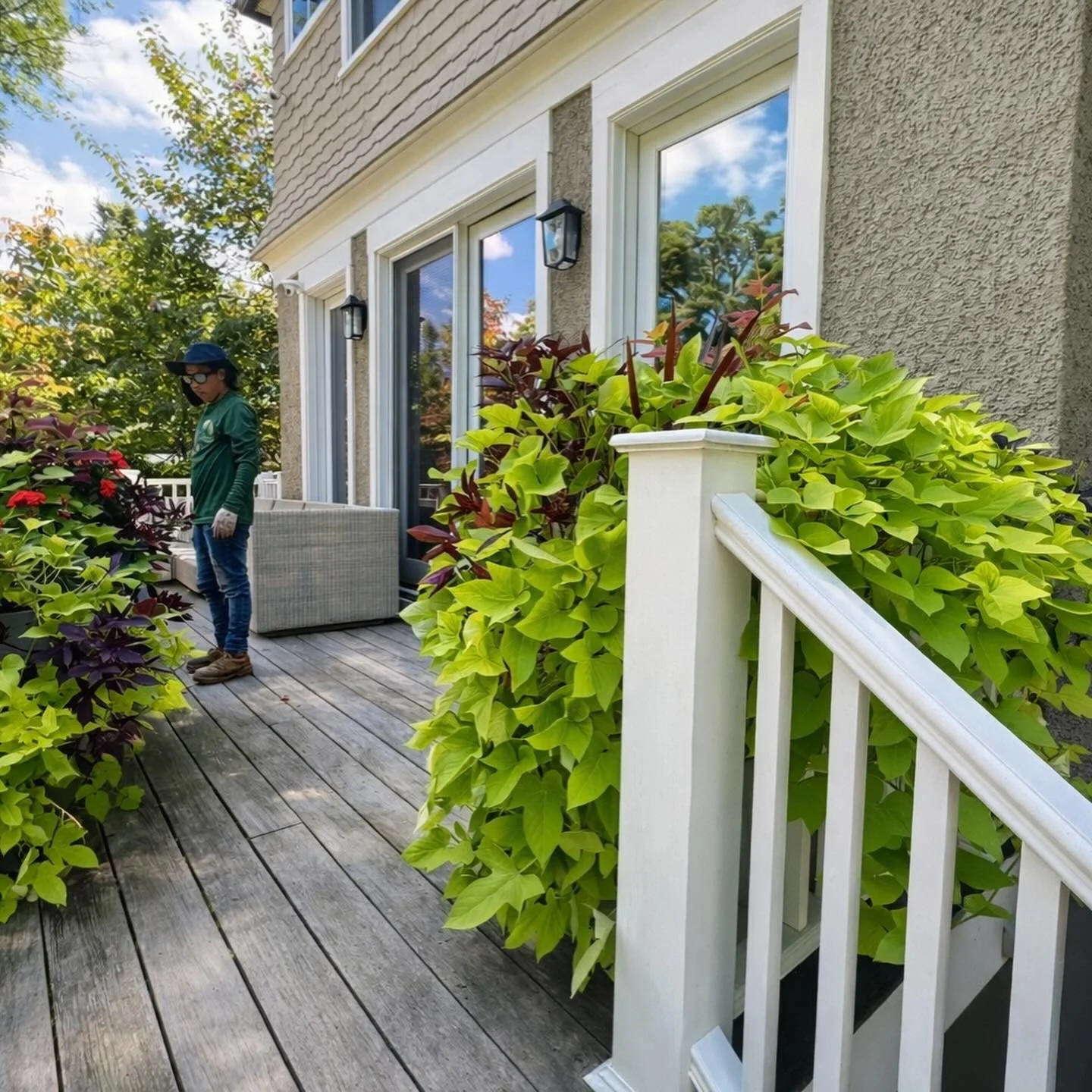 Starting in March,🌺 our spring services include general garden clean-up, professional shrub pruning, fertilization, precise edging, fresh mulch installation, and the planting of seasonal flowers to bring color, elegance, and a refined touch to your 