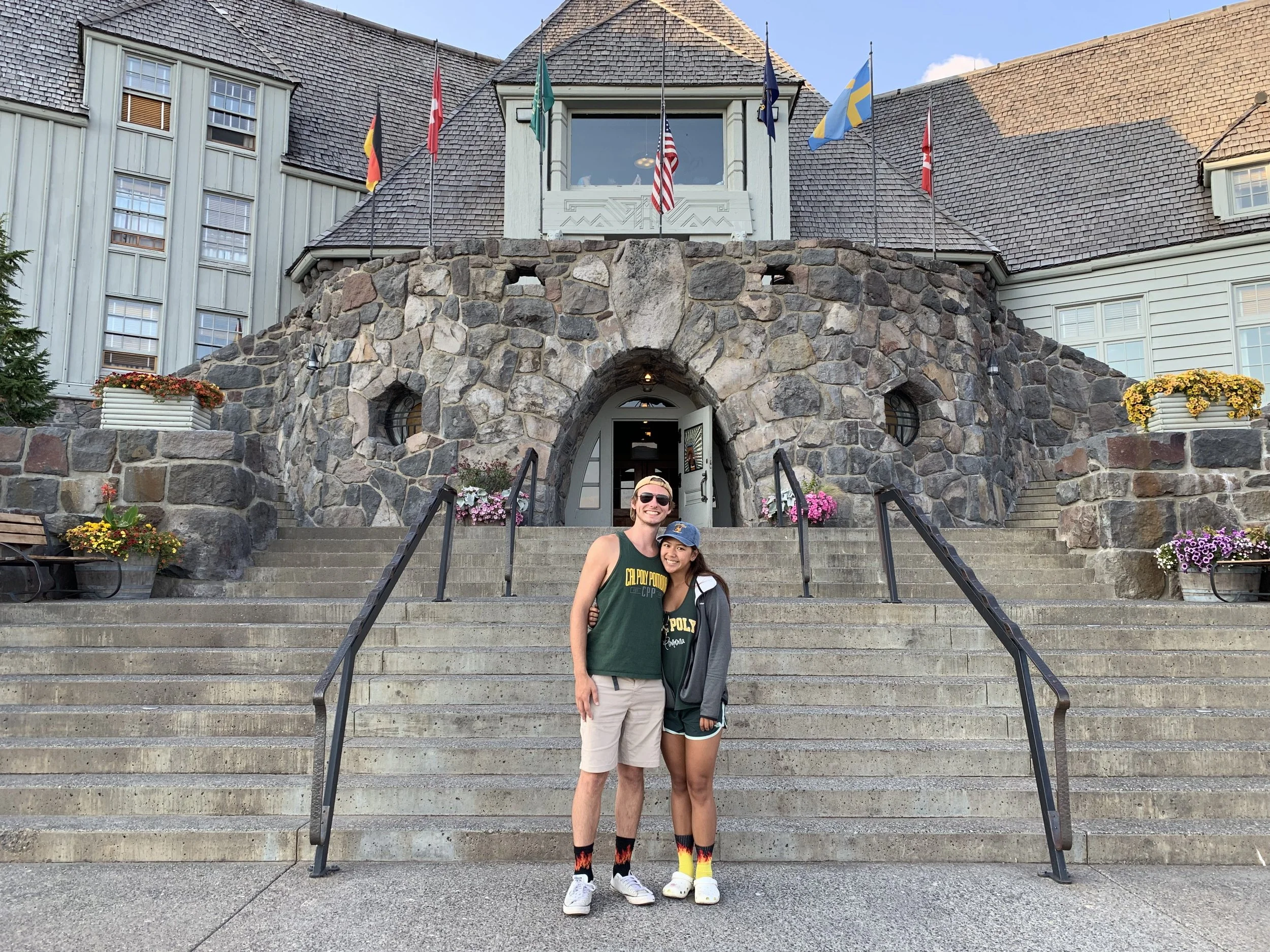 Anne and Chandler at Timberline Lodge in Mt. Hood, OR (2019)