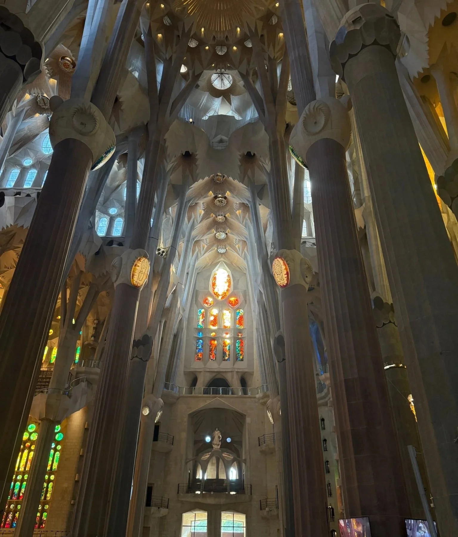 Not featured.... Chandler and I slept through our whole second day of Barcelona due to Jetlag. made in just in time for our Sagrada Familia Tour