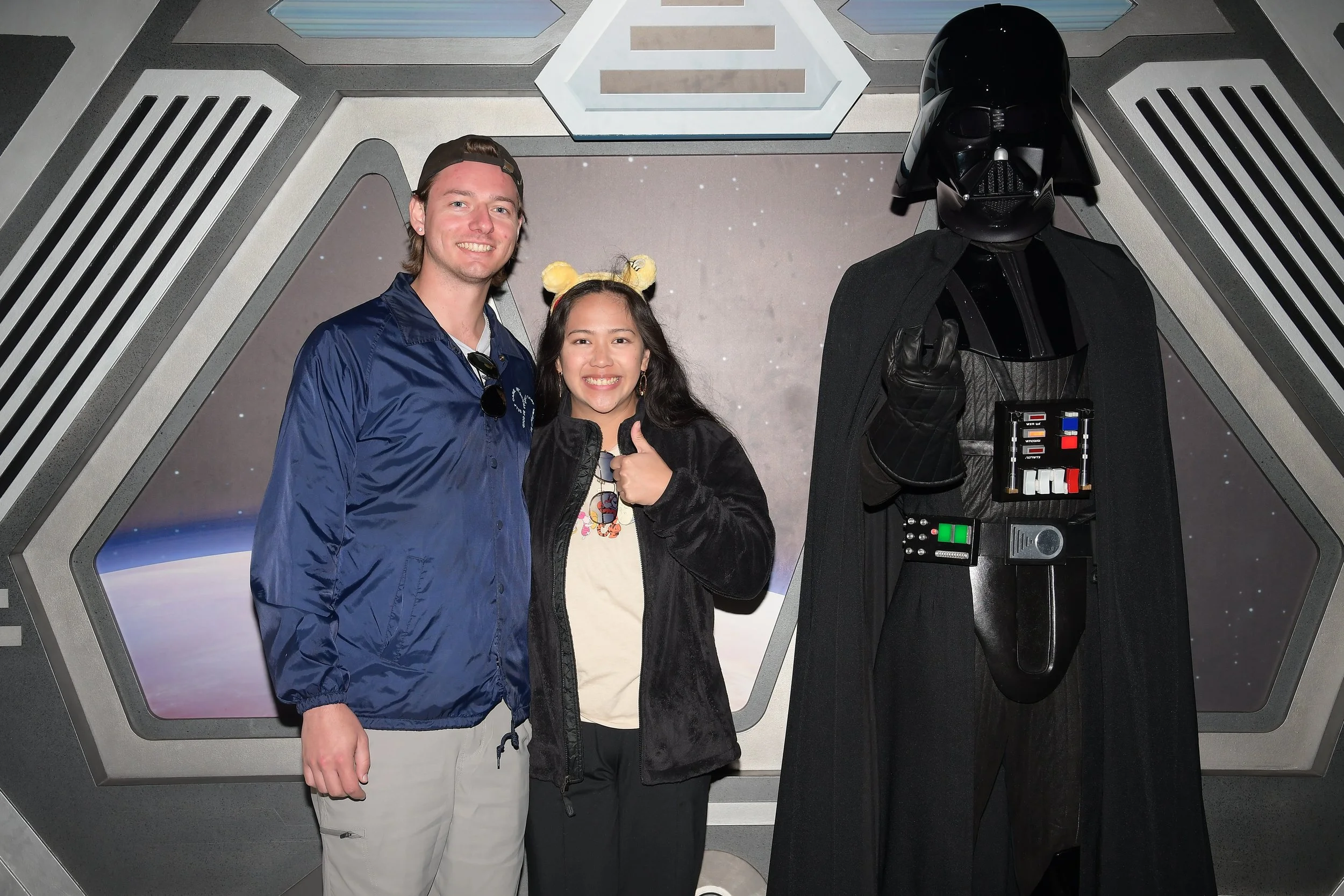 Chandler and Anne with the Dark Father himself (2023)