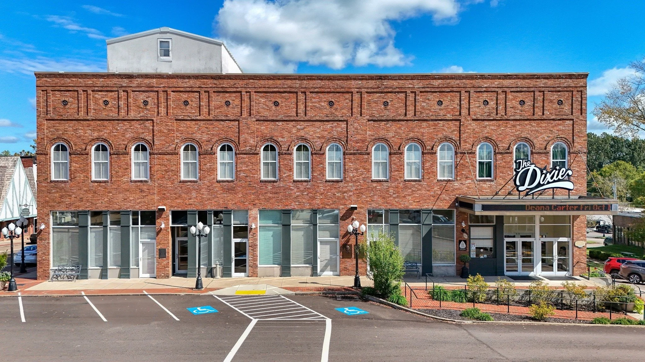 branding and marketing design for performing arts center Dixie PAC in West Tennessee