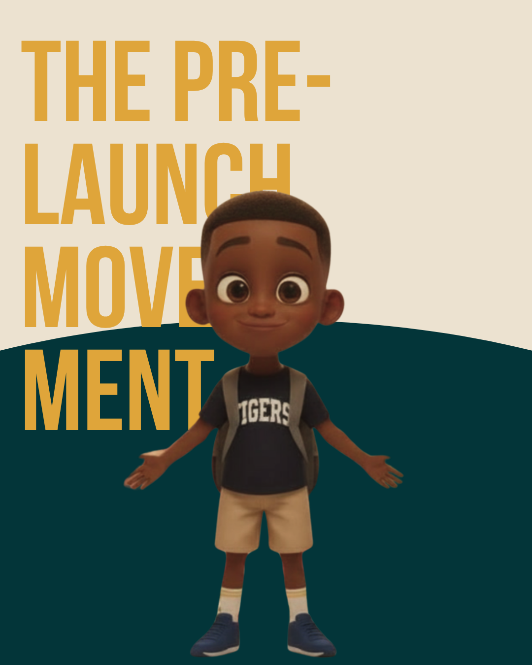 pre launch social media campaign graphic for children’s book I Am the Rose