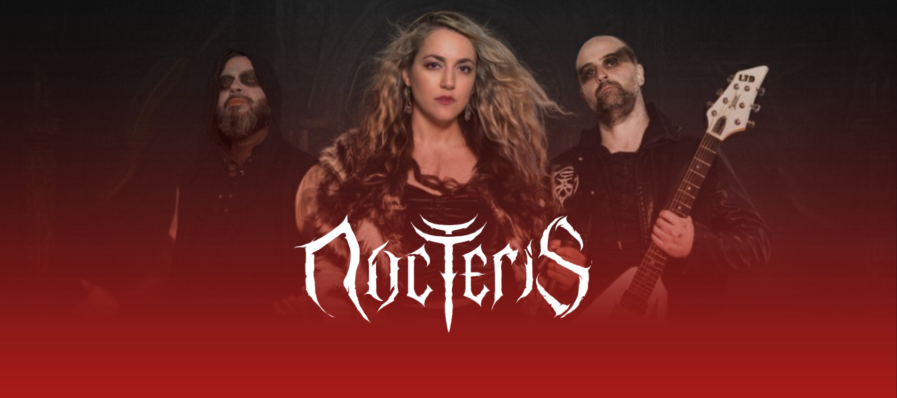 branding and promotional design for metal band Nocteris Portland Oregon