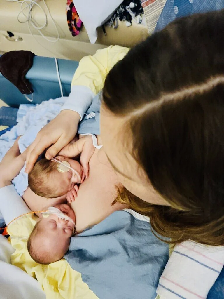 Our Twins Early Home Birth &amp; NICU Journey