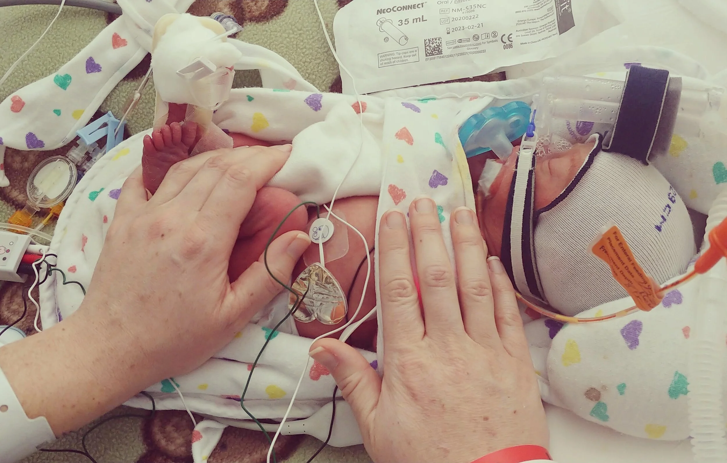 On the day we left you in the NICU...