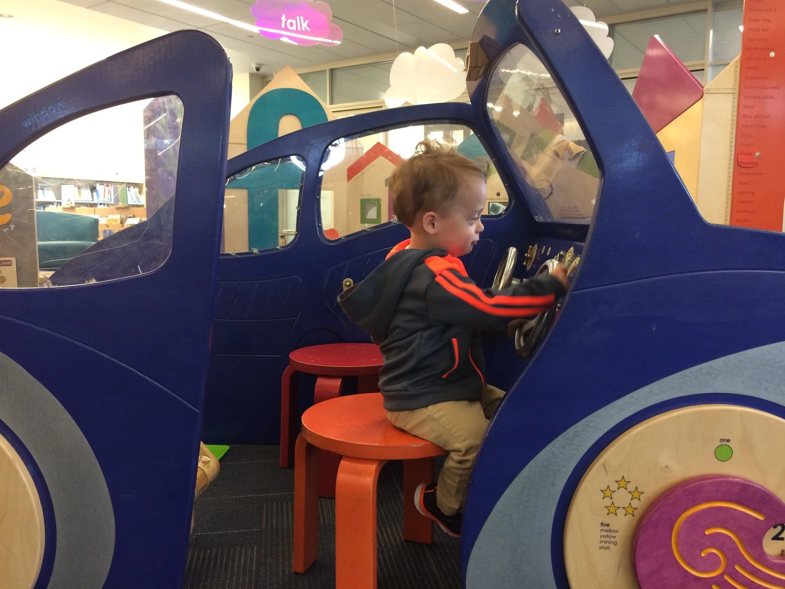 Messy, imperfect, playing in public kind of normal...