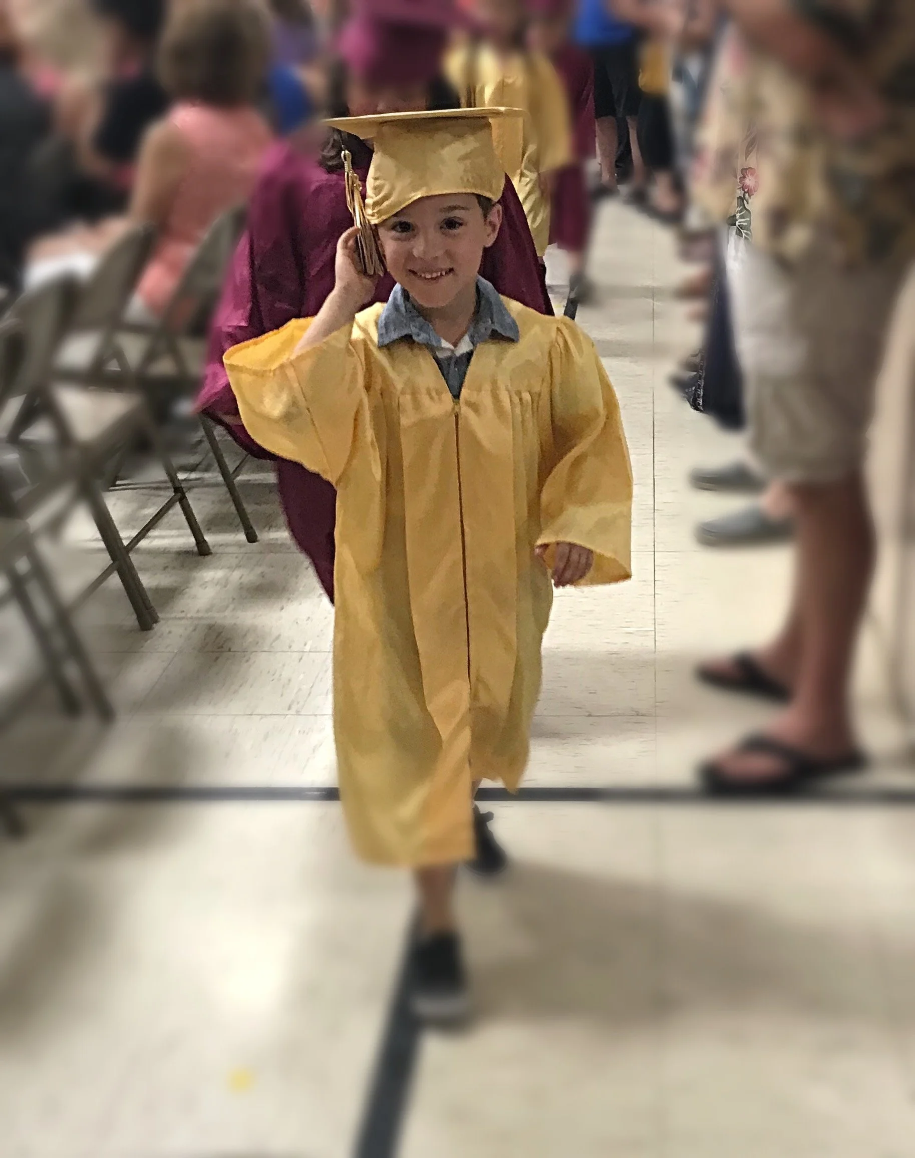 My 31-weeker “graduated” from Kindergarten and shows me once again he’s ready for his next step...