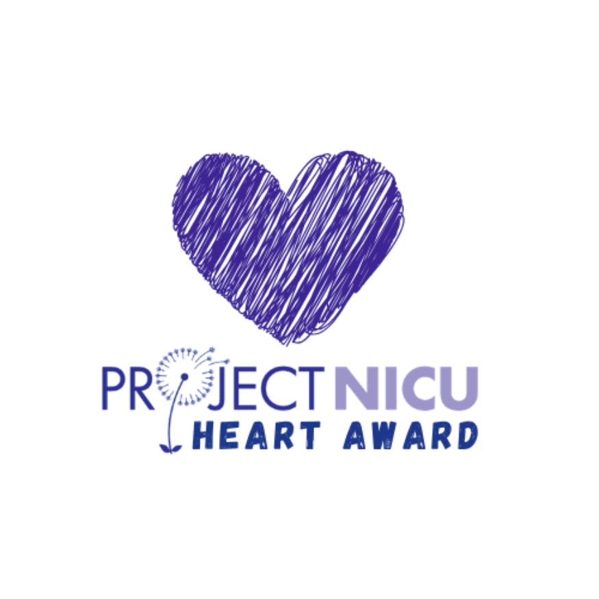 A purple 3D heart above the words 'Projecting Heart' and further text that appears to be distorted and unrelated.