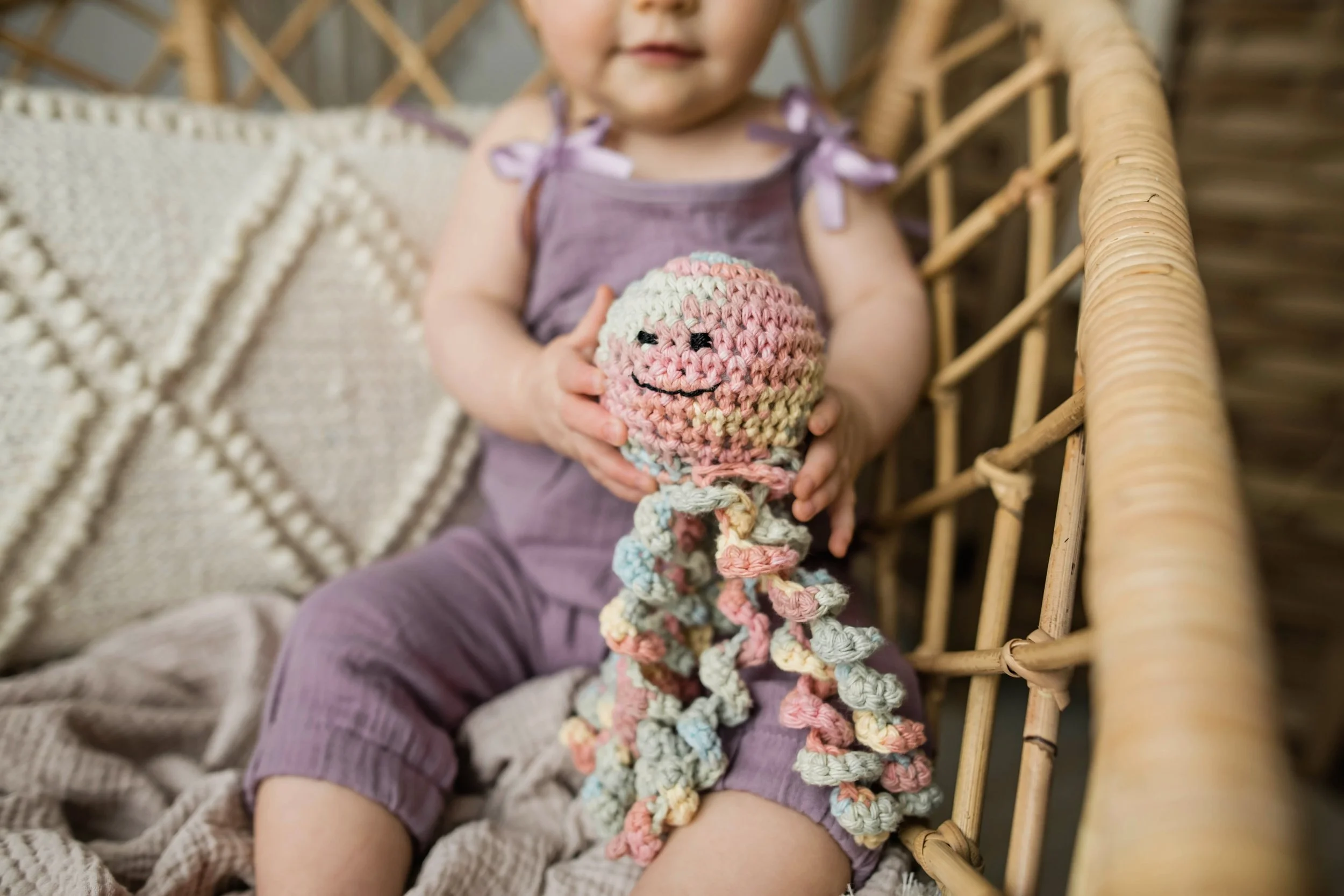 crocheted octopus