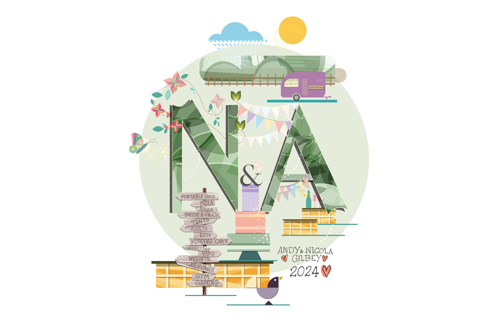 Two distinct paths, two individual stories, woven together in gold—becoming one journey, one tree, one legacy. The painting will distill this into one powerful symbol of unity, hand-painted on wood with gold leaf.