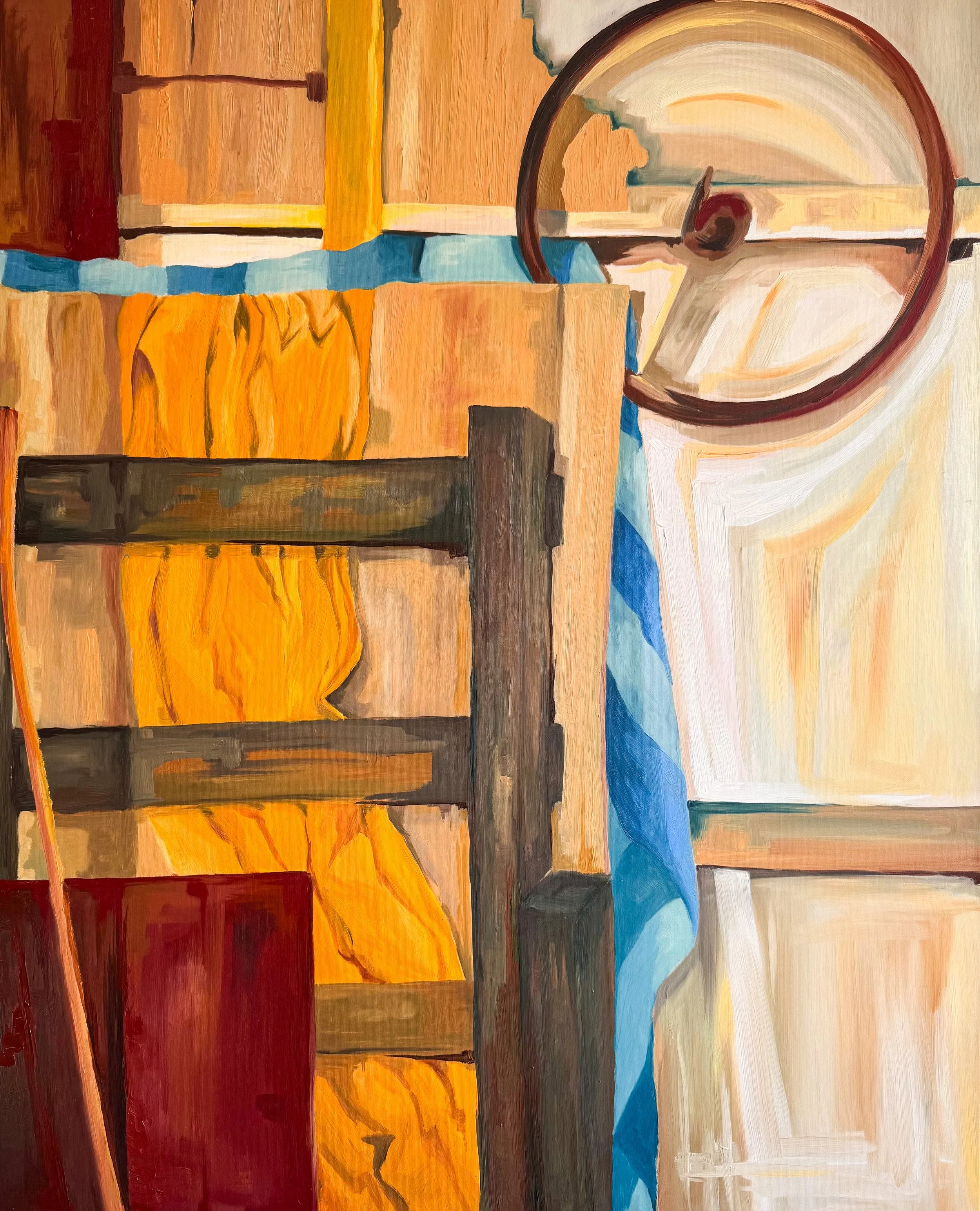 Workshop, oil on canvas