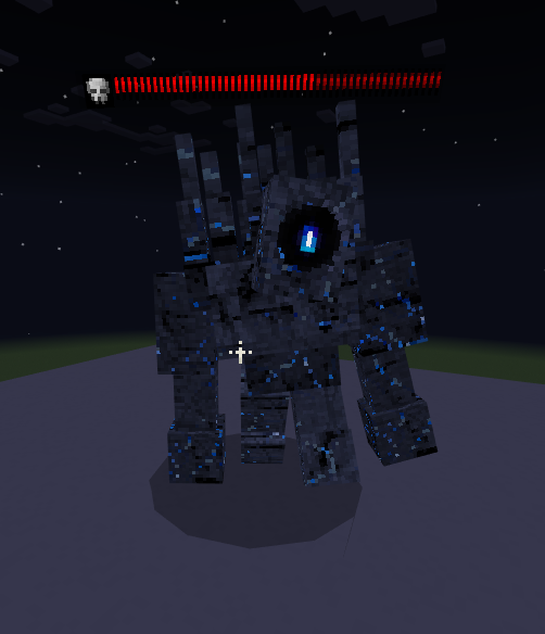 Stüntan with a custom health bar.