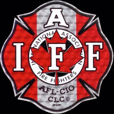 Shield emblem for International Association of Fire Fighters