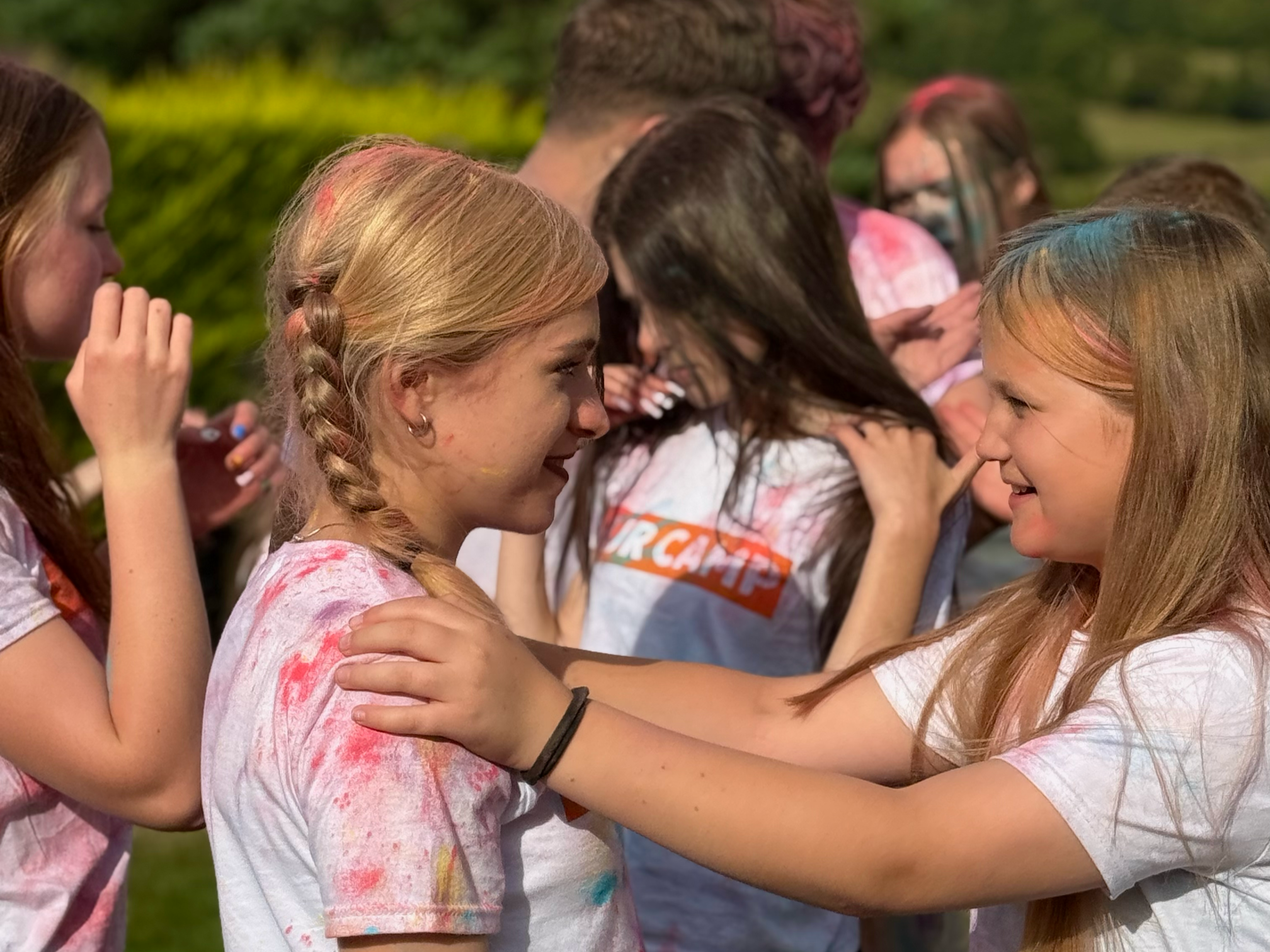 A summer camp for ages 12–14)