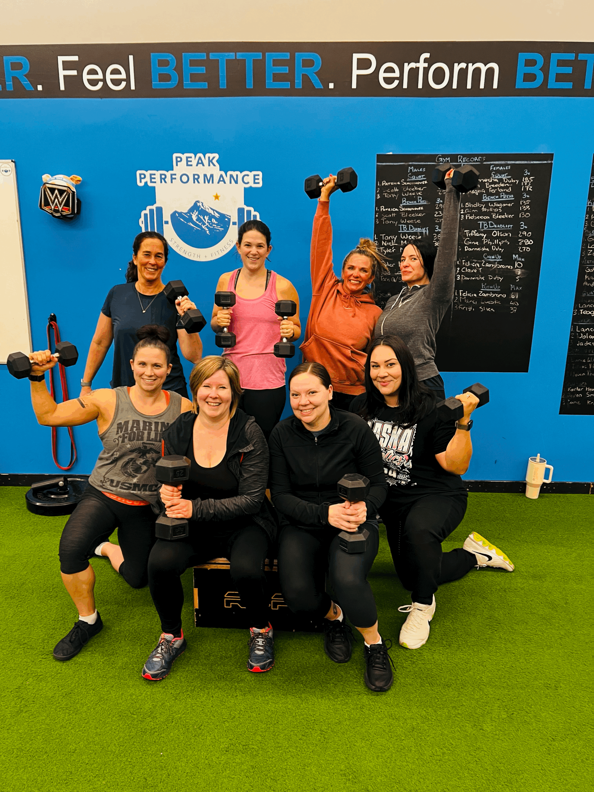 creating an environment for success with group strength training
