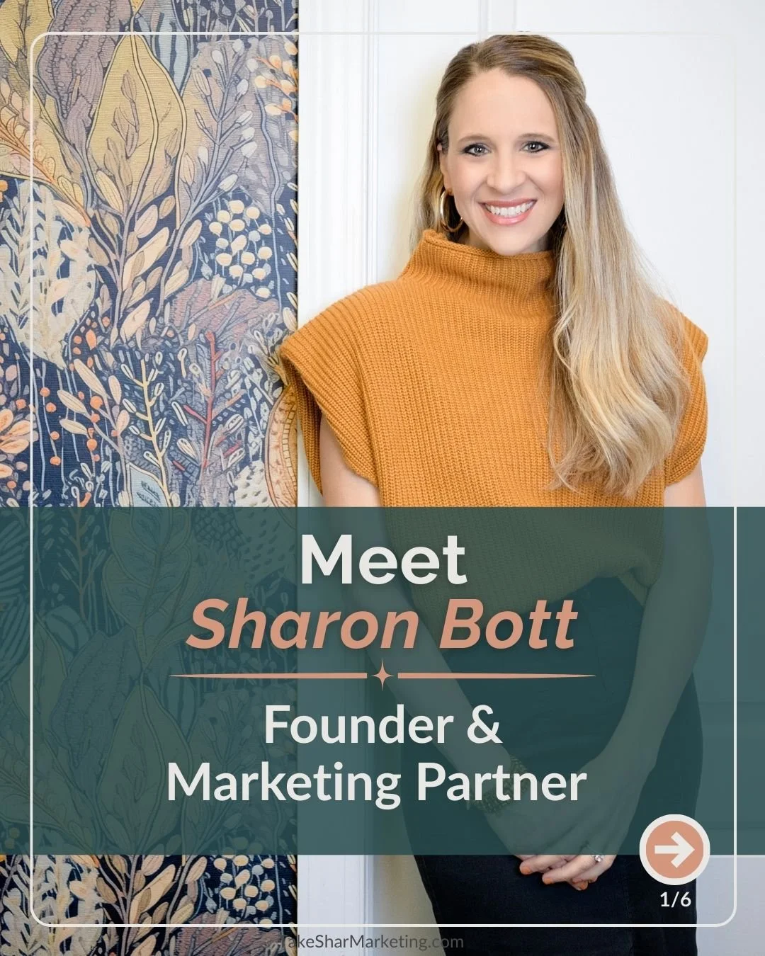 If we haven&rsquo;t met yet, I&rsquo;m Sharon 💛

I&rsquo;m the heart, strategy, and hype-girl energy behind Take Shar Marketing. 

After years of leading teams, shaping brands, and building people-first cultures, I felt called to create something mo