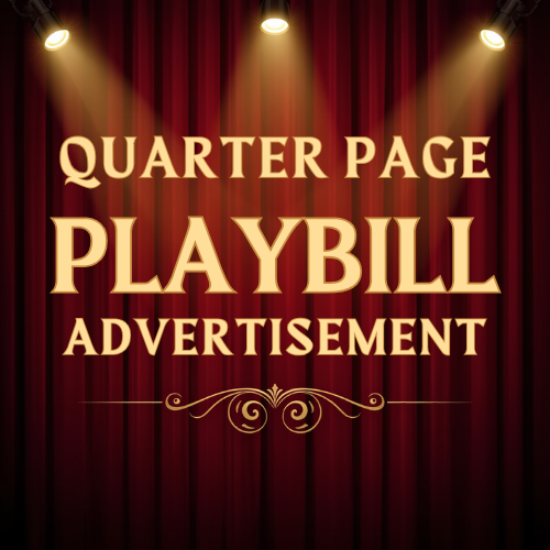 Quarter Page Playbill Advertisement