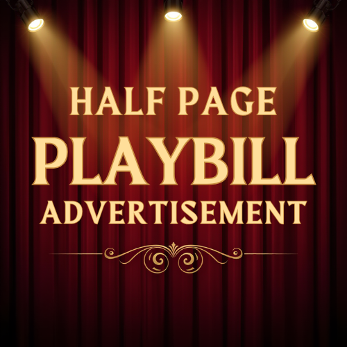 Half Page Playbill Advertisement