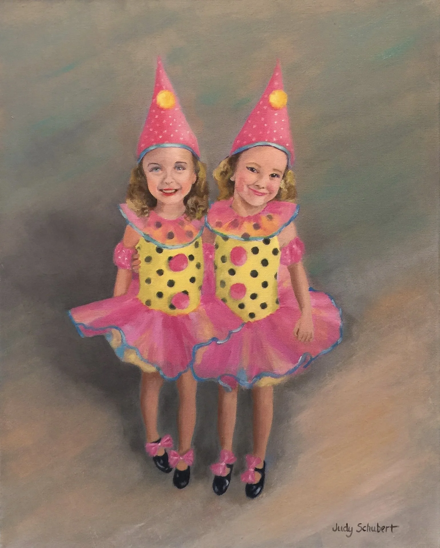 Brooklyn and Emma 20x16 Sold
