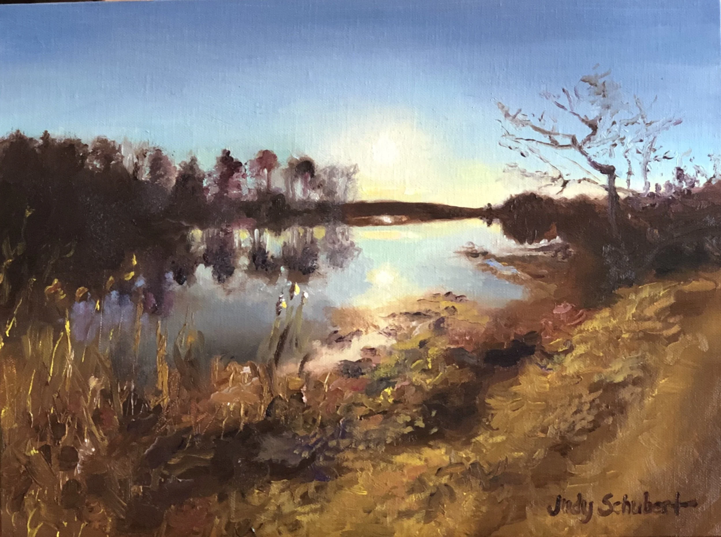 Spinney Creek 9x12 Sold