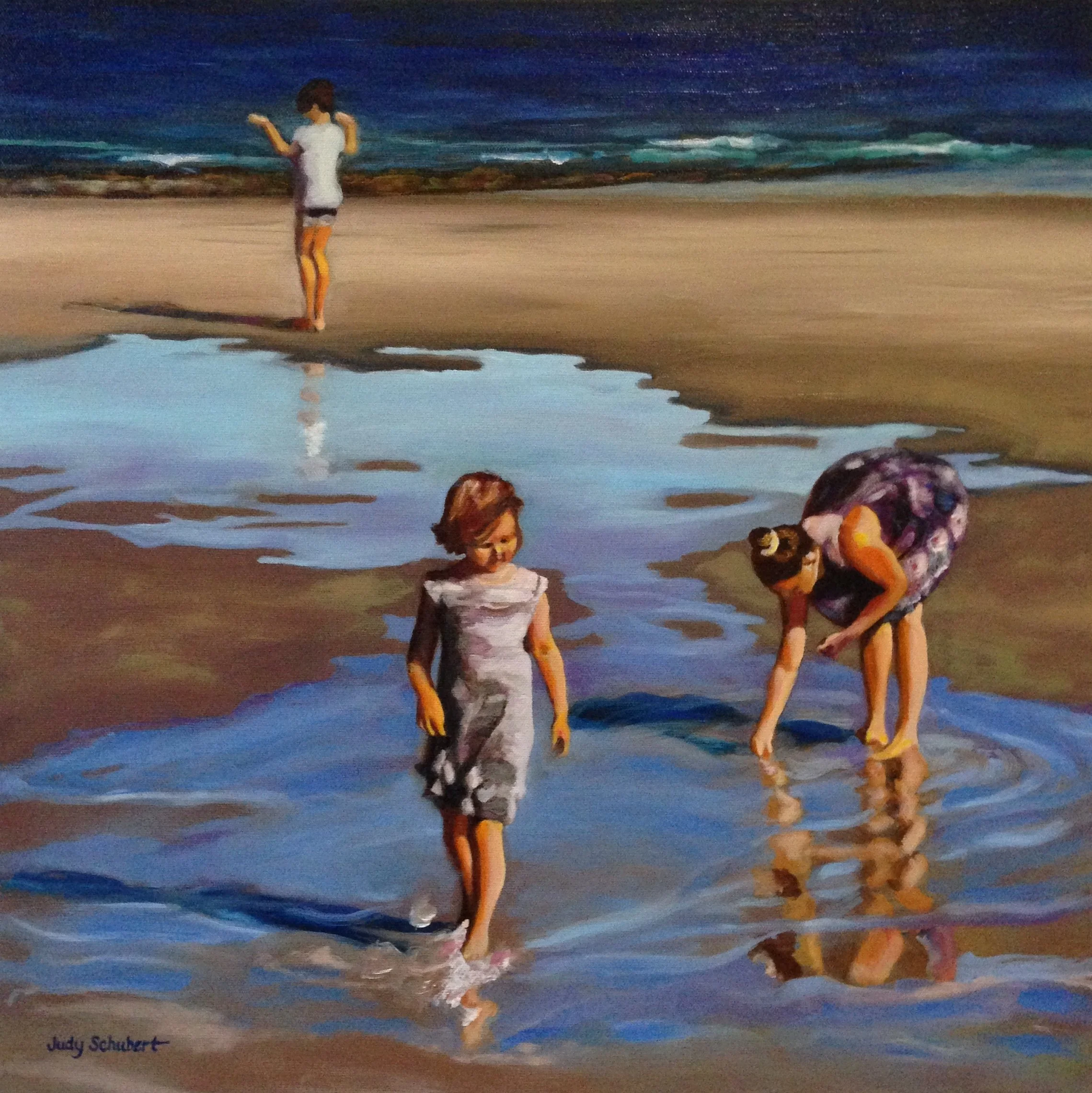 The Hegarty Children 20x20 Sold