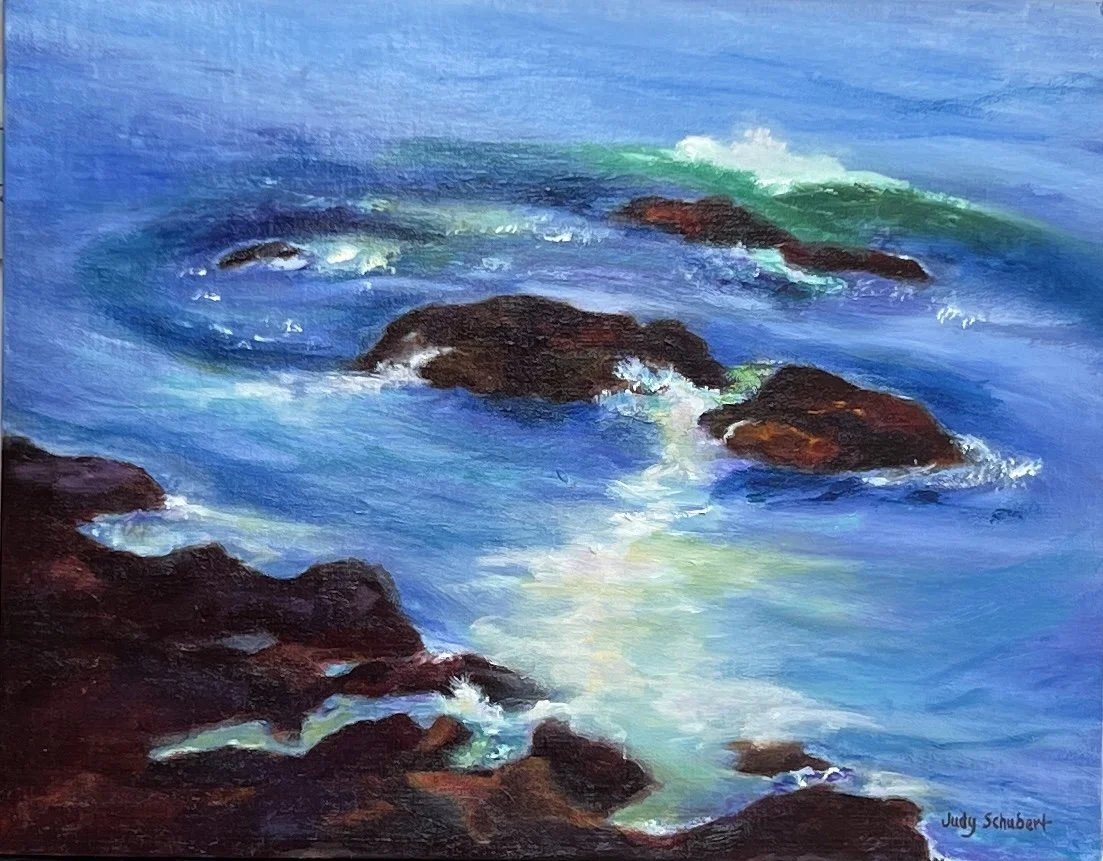 Disappearing Rocks 11x14 $650