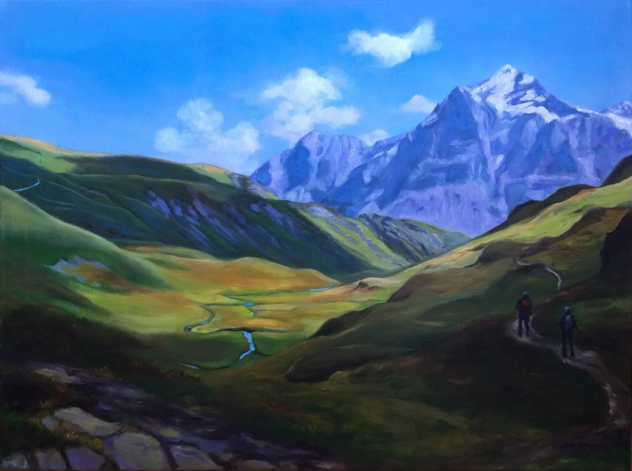 Swiss Hike 30x40 $4,500