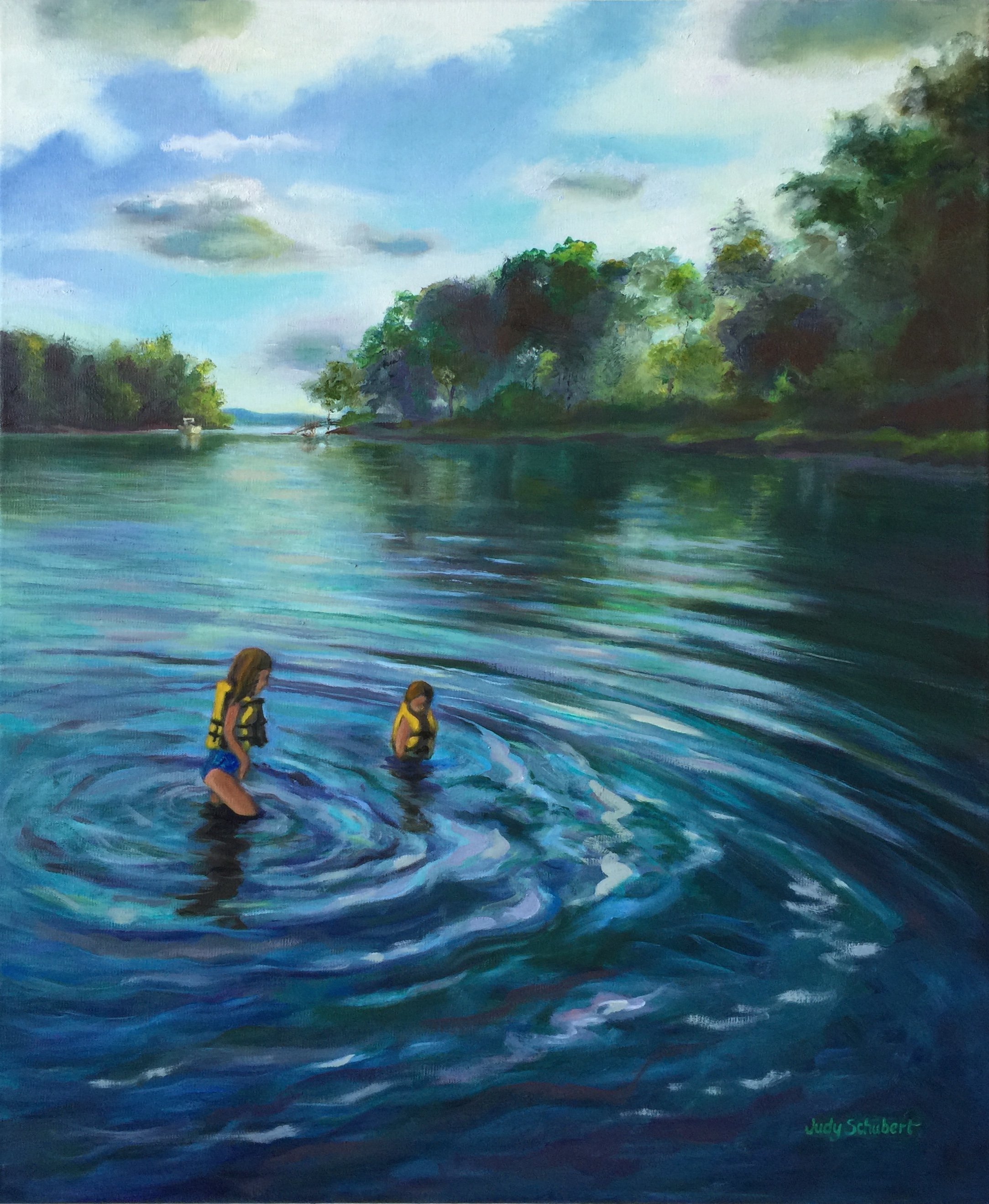 Summer Fun III 24x20 Private Collection